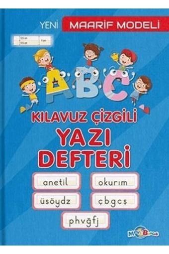 Mavi Boncuk Maarif Model Yazı Defteri Büyük Boy