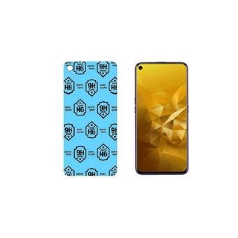 Realme 10 ile Uyumlu MAT Esnek Nano Kırılmayan Ekran Koruyucu