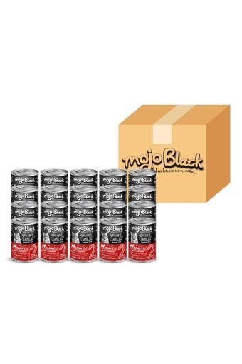 Mojo Black No :2 Tahılsız 400Gr Dana Etli Yetişkin Kedi Konservesi 24'Lü