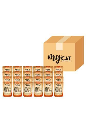 My Cat Mycat Tavuk Etli Pouch Yaş Mama 85Gr 24Lü 4016