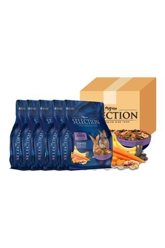 My Yem Selection Kuru Sebze Ve Meyveli Takviyeli Rabbit Tavşan Yemi 1Kg ( 5 Li Paket )