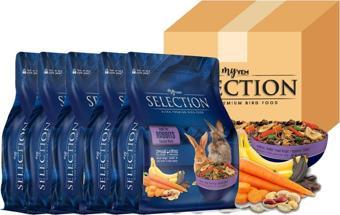 My Yem Selection Kuru Sebze Ve Meyveli Takviyeli Rabbit Tavşan Yemi 1Kg ( 5 Li Paket )
