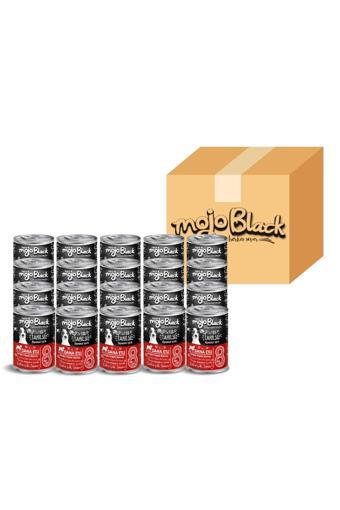 Mojo Black Mydog No :8 Tahılsız 400Gr Dana Etli Yetişkin Köpek Konservesi 24'Lü