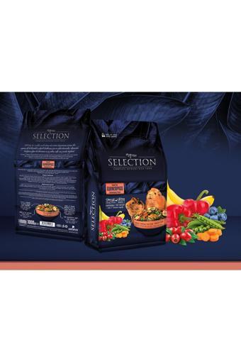 My Yem Selection Kuru Sebze Ve Meyve Takviyeli Guinepig Yemi 1 Kg (3 Adet)