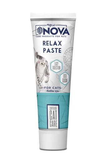 Nova Relax Kediler Için Sindirim Destekleyici Paste 100Gr