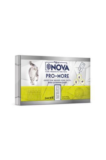 Nova Mycat Kedi Ense Damlası (2Ml*4 Adet) 10Kg'A Kadar