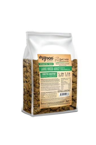Mydog Original Az Tahıllı Kuzu Etli Büyük Irk Köpek Maması 1Kg