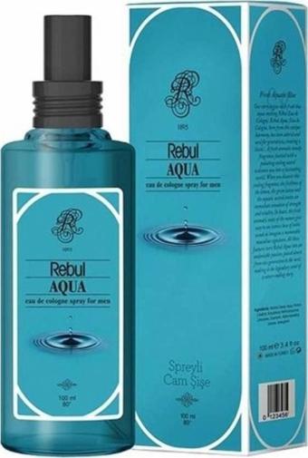 Rebul Aqua 125 ml Pet  Spreyli Kolonya