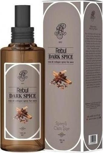 Rebul Dark Spice125 ml Pet  Spreyli Kolonya