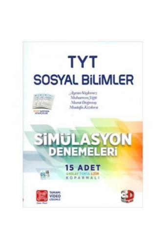 3D Tyt Sosyal Bilgiler Simülasyon Denemeleri