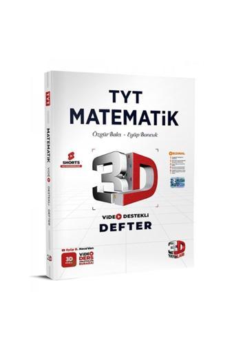 3D TYT Matematik Video Defter Notu VDD Yayınları