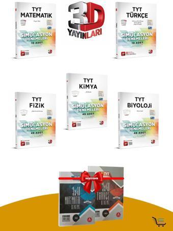 3D TYT Sayısal Deneme Seti Çıkmış Sorular Hediyeli!