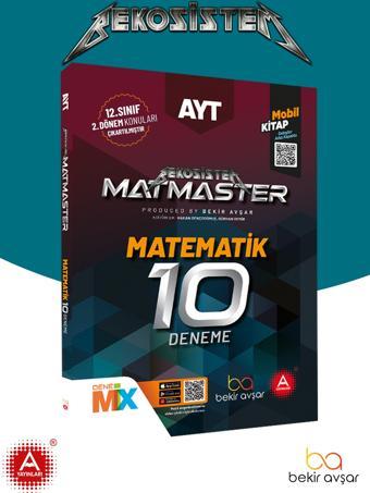 BekoSistem Matmaster AYT Matematik 10'lu Deneme Bekir Avşar - A Yayınları