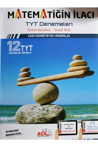 Acil Yayınları Tyt Matematiğin Ilacı Denemeleri 12li Deneme 2022 - Acil Yayınları