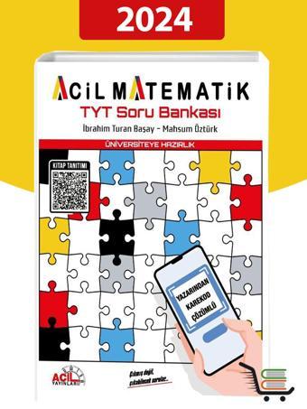 Acil-TYT Matematik Soru Bankası 2024 - Acil Yayınları