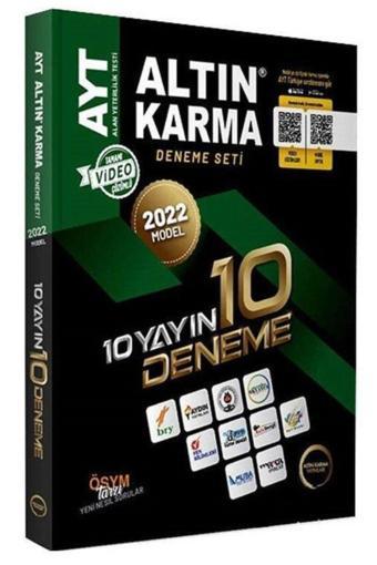 2022 Yks Ayt 10 Deneme Seti Video Çözümlü Yayınları - Altın Karma Yayınları