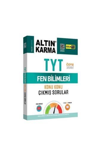 Altın Karma Tyt Fen Bilimleri Çıkmış Sorular - Altın Karma Yayınları