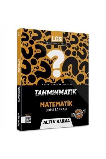AltınKarma LGS MATEMATİK  TAHMİNMATİK SORU - Altın Karma Yayınları