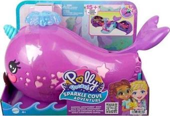 Polly Pocket Sparkle Cove Adventure Narwhal Maceracı Teknesi HKV71