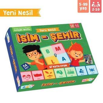 Yeni Nesil İsim Şehir - Kolektif  - Bi Kutu Oyun Yayınevi