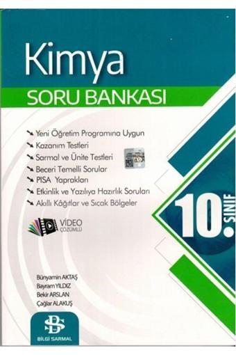 Bilgi Sarmal 10. Sınıf Kimya Soru Bankası 2022 - Bilgi Sarmal Yayınları