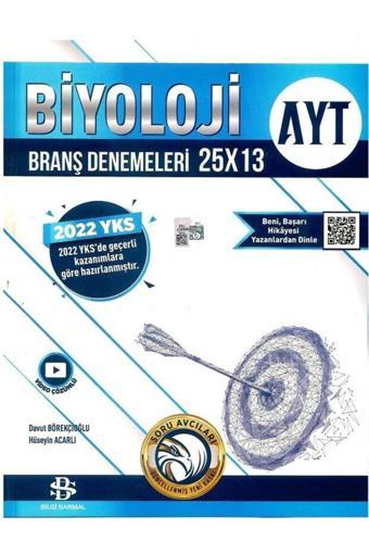 Bilgi Sarmal Ayt Biyoloji 25 X 13 Denemeleri - Bilgi Sarmal Yayınları