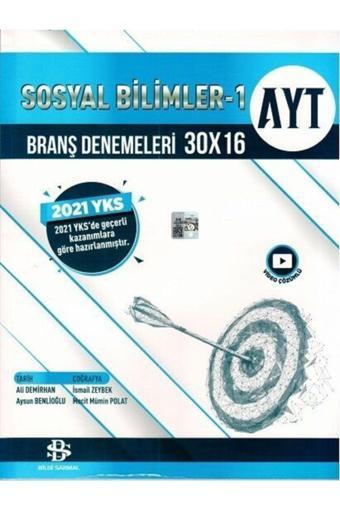 Bilgi Sarmal Ayt Sosyal Bilimler 1 30 X 16 Branş Denemeleri - Bilgi Sarmal Yayınları