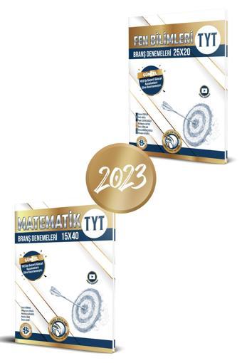 Bilgi Sarmal Tyt Fen Bilimleri + Tyt Matematik Branş Denemeleri 2023 - Bilgi Sarmal Yayınları