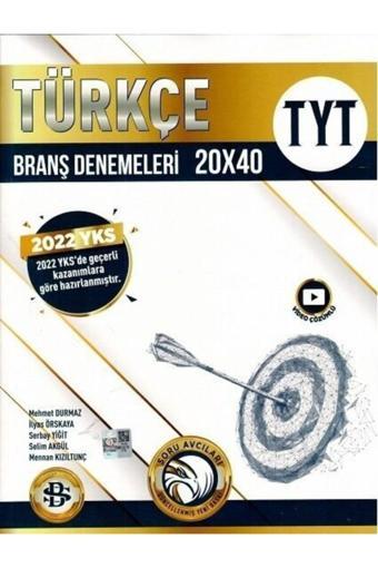 Tyt Türkçe 20 X 40 Branş Denemeleri - Bilgi Sarmal Yayınları