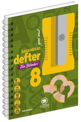 8. Sınıf Fen Bilimleri Okula Yardımcı Kazandıran Defter - Çanta Yayınları