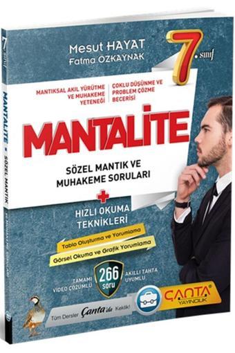 Çanta 7. Sınıf Yeni Nesil Sözel Mantık Ve Muhakeme - Çanta Yayınları