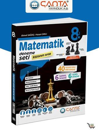 Çanta 8. Sınıf Mini Matematik Kazanım Sıralı Deneme Seti - Çanta Yayınları