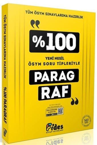 Fides Tyt Ösym Soru Tipleriyle %100 Paragraf - Fides Yayınları