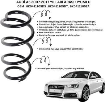 Standart Yay ST102003F - 2007-2017 Audi A5 Ön Helezon Yay Takımı (2 Adet)