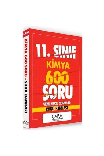 Çapa Yayınları 11. Sınıf Kimya Soru Bankası
