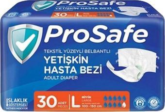 Prosafe 2'Li Hasta Bezi Belbantlı Large 30'Lu