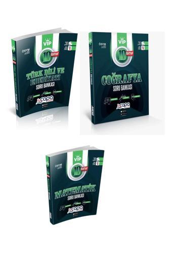 Çapa Yayınları 10.Sınıf Matematik Edebiyat Ve Coğrafya Soru Bankası Seti (3Kitap) - Çapa Yayınları
