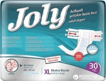 Joly Belbantlı Hasta Bezi Xlarge 30'Lu