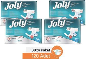 Joly Esnek Bel Bantlı Yetişkin Hasta Bezi Medium 30’Lu 4 Paket 120 Adet