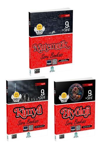 Çapa Yayınları 9.Sınıf 2025 Matematik Biyoloji Kimya Soru Bankası Seti - Çapa Yayınları