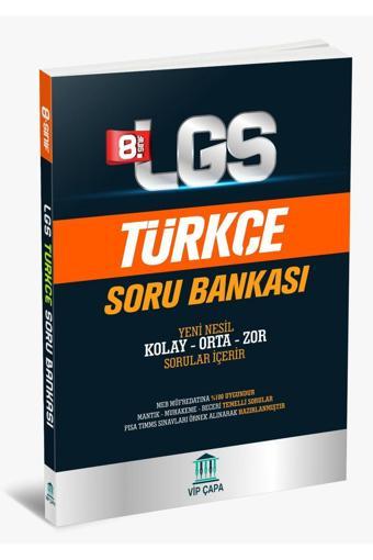 Çapa Yayınları 8,Sınıf Lgs Türkçe 2024 2025 Baskı Yılı - Çapa Yayınları