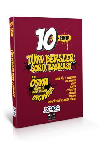 Çapa Yayınları 10.Sınıf Tümderler Soru Bankası - Çapa Yayınları