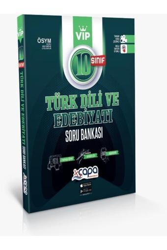 Çapa Yayınları 10.Sınıf Türk Dili Ve Edebiyatı Soru Bankası ( Video Çözümlü ) - Çapa Yayınları