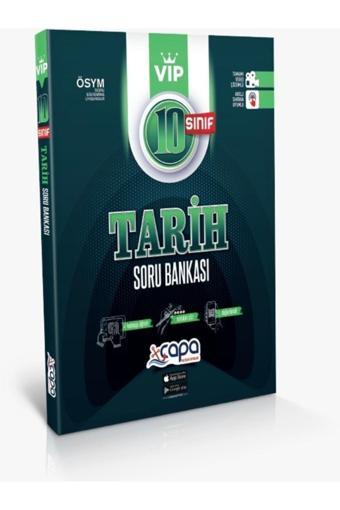 Çapa Yayınları 10.Sınıf Tarih Soru Bankası 2024 Video Çözümlü - Çapa Yayınları