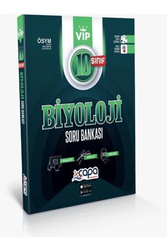 Çapa Yayınları 10.Sınıf Biyoloji Soru Bankası 2023 ( Video Çözümlü ) - Çapa Yayınları