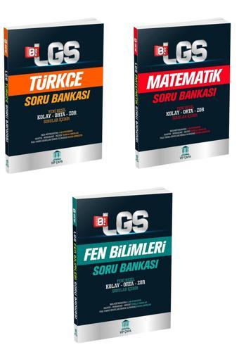 Çapa Yayınları 8.Sınıf Lgs Türkçe Matematik Ve Fen Bilimleri Soru Bankası - Çapa Yayınları