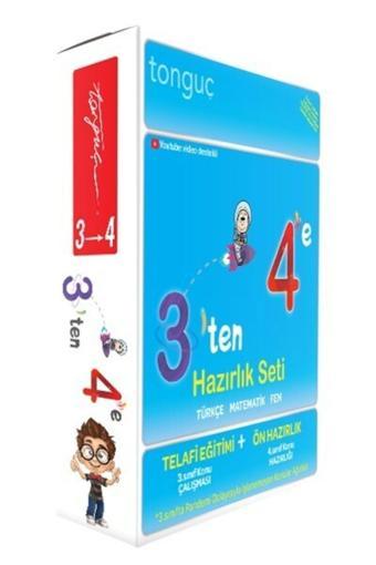 3'ten 4'e Hazırlık Seti 2023-2024 Yeni Baskı - Tonguç Akademi