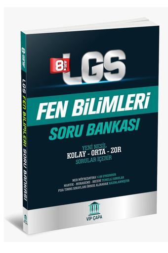Çapa Yayınları Lgs 8.Sınıf Fen Bilimleri Soru Bankası - Çapa Yayınları