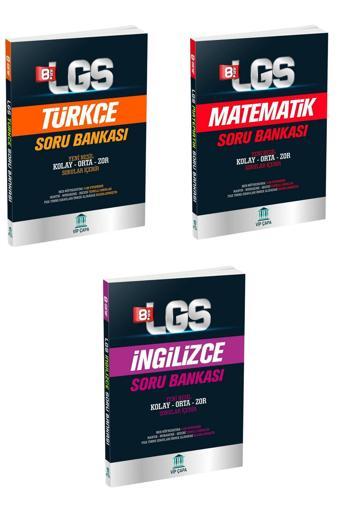 Çapa Yayınları 8.Sınıf Lgs 3 Lü Set Türkçe Matematik Ve İngilizce Soru Bankası Seti - Çapa Yayınları