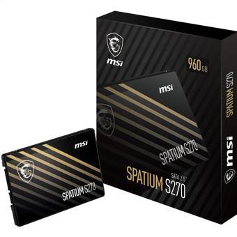 MSI SSD SPATIUM S270 SATA 2.5" 960GB  R:500 W:450